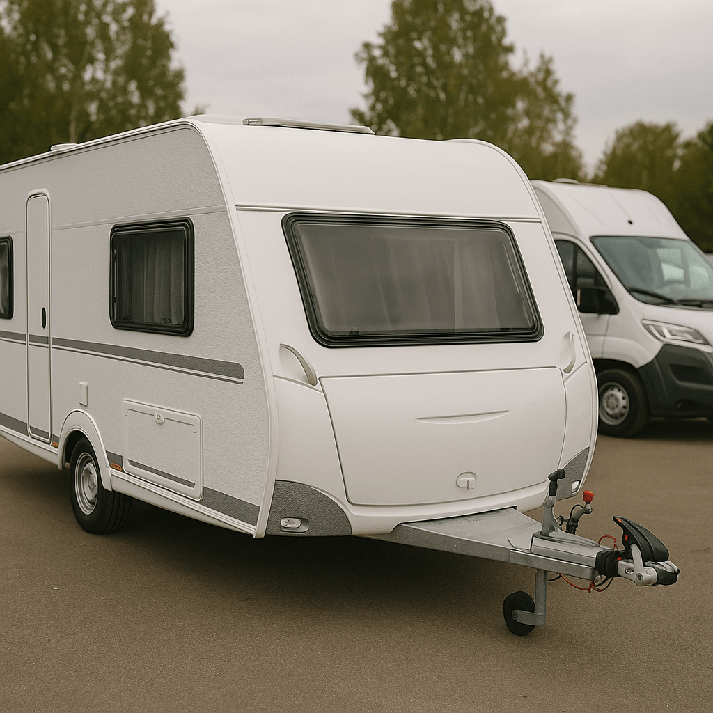 Transport przyczep kampingowych